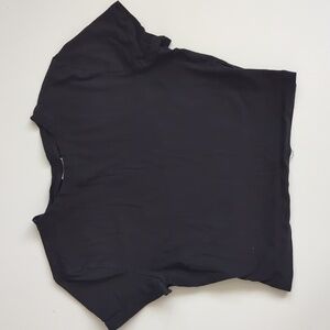 H&M Divided Black Crop Top T-Shirt